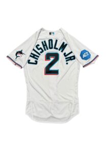 2023 Jazz Chisholm Jr. Miami Marlins Game-Issued Jersey