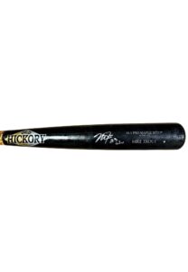 2023 Mike Trout Los Angeles Game-Used & Autographed Bat