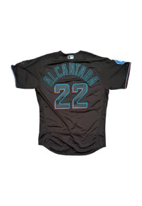 2023 Sandy Alcántara Miami Marlins Team-Issued Jersey