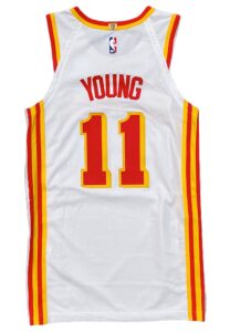 3/11/2021 Trae Young Atlanta Hawks Game-Used Jersey