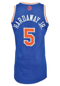 3/12/2014 Tim Hardaway Jr. New York Knicks Game-Used Road Jersey