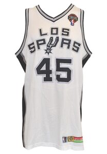 3/18/2011 DeJuan Blair San Antonio Spurs ‘Noche Latina’ Game-Used Home Jersey