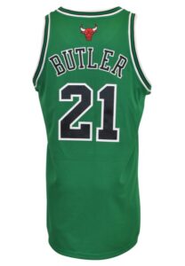 3/18/2013 Jimmy Butler Chicago Bulls St. Patrick’s Day Game-Used Home Jersey