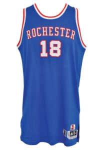 3/24/2015 Omri Casspi Sacramento Kings “Rochester Royals” Hardwood Classics Game-Used Home Jersey (NBA LOA)