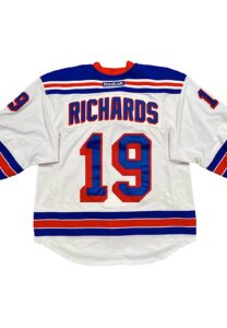 3/26/2013 Brad Richards NY Rangers Game-Used Jersey