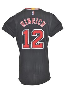 3/28/2015 Kirk Hinrich Chicago Bulls Game-Used Home Jersey