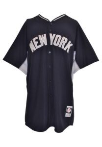 3/3/2015 Aaron Judge New York Yankees Spring Training-Worn Road Jersey