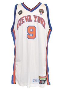 3/6/2010 Jonathan Bender New York Knicks ‘Noche Latina’ Game-Used Home Jersey