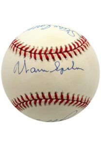 300 Game Winners Multi-Signed ONL Baseball