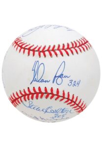 300-Win Pitchers Multi-Signed Baseball