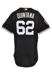 4/1/2016 Jose Quintana Chicago White Sox Spring Training-Worn Jersey