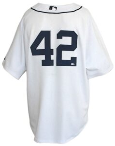 4/15/2008 Gary Sheffield Detroit Tigers Game-Used Jackie Robinson Day Home Jersey