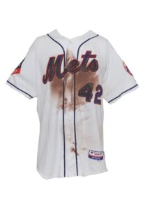 4/15/2009 Jose Reyes NY Mets Game-Used Jackie Robinson Day Alternate Jersey