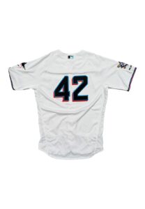 4/15/2019 Don Mattingly Miami Marlins Jackie Robinson Day Manager-Worn Jersey