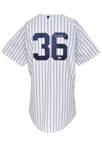 4/16/2014 Carlos Beltran New York Yankees Game-Used & Autographed Home Jersey