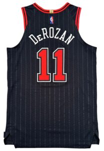 4/17/2022 DeMar Derozan Chicago Bulls NBA Playoffs Game-Used Statement Jersey