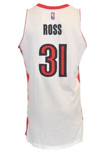 4/18/2015 Terrence Ross Toronto Raptors NBA Playoffs Game-Used Home Jersey