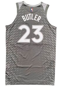 4/18/2018 Jimmy Butler Minnesota Timberwolves NBA Playoffs Game-Used Alternate Jersey