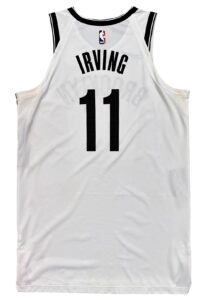 4/20/2021 Kyrie Irving Brooklyn Nets Game-Used Association Edition Jersey