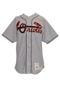 4/21/1996 Rafael Palmeiro Baltimore Orioles TBTC Game-Used Road Jersey