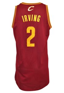 4/4/2014 Kyrie Irving Cleveland Cavaliers Game-Used Road Jersey