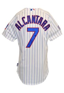 4/5/2015 Arismendy Alcantara Chicago Cubs Game-Used Home Jersey