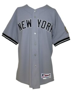 4/6/09 Edwar Ramirez New York Yankees Opening Day Worn Road Jersey with Inaugural Season Patch