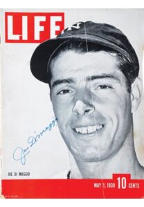 5/1/1939 “Life” Magazine Autographed by Joe DiMaggio