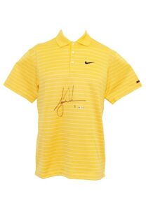 5/11/2007 Tiger Woods “Players Championship” Tournament-Worn & Autographed Golf Polo