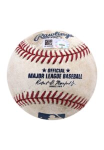 5/13/2018 Carlos Correa Houston Astros Game-Used Home Run Baseball