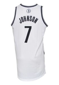 5/2/2014 Joe Johnson Brooklyn Nets Playoff Game-Used Home Jersey