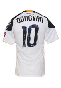 5/21/2011 Landon Donovan LA Galaxy Match Worn & Autographed Uniform