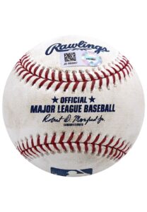 5/22/2019 Max Muncy LA Dodgers Game-Used Home Run Baseball