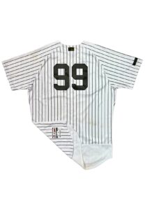 5/28/2017 Aaron Judge NY Yankees Game-Used Rookie First Career Grand Slam Jersey