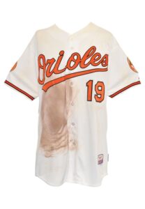 5/29/2013 Chris Davis Baltimore Orioles Game-Used Home Jersey