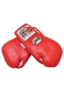 5/3/1994 Hector “Macho” Camacho Fight Worn Gloves vs. Franco DiOrio