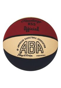 5/4/1968 Inaugural Season ABA Championship Game-Used Basketball – Game 7 of the 1967-68 ABA Finals