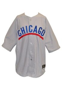 5/4/2011 Jeff Samardzija Bench Worn Road TBTC Uniform