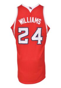 5/4/2012 Marvin Williams Atlanta Hawks Playoffs Game-Used Road Jersey