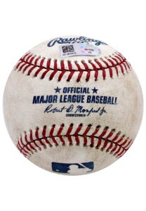 5/5/2018 Nolan Arenado Colorado Rockies Game-Used HR Baseball