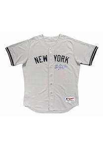 5/7/2006 Joe Torre New York Yankees “1,000th Win” Manager-Worn & Autographed Road Jersey