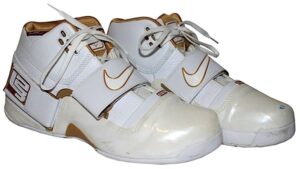 5/8/2007 LeBron James Cleveland Cavaliers Game-Used Playoff Sneakers