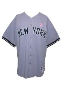 5/8/2011 Robinson Cano New York Yankees Game-Used Road Jersey