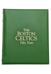 “50 Years of the Boston Celtics” Hardcover Signed by Larry Bird