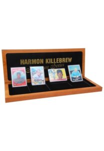 500 Home Run Club – Aaron, Griffey Jr., Killebrew, Jackson, Schmidt, McCovey, Banks, Mathews & Murray Autographed Topps Signature Series Porcelain 4-Card Sets with Presentation Boxes