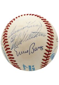 500 Home Run Club Multi-Signed OAL Baseball