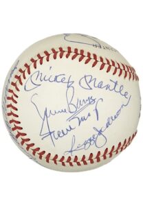 500 Home Run Club Multi-Signed ONL Baseball