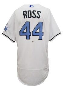 6/18/2017 Tyson Ross Texas Rangers Game-Used Fathers Day Jersey