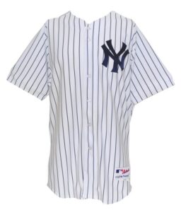 6/20/2010 Nick Swisher NY Yankees Game-Used Home Jersey