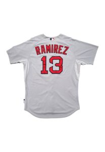 6/21/2015 Hanley Ramirez Boston Red Sox Father’s Day Game-Used Jersey